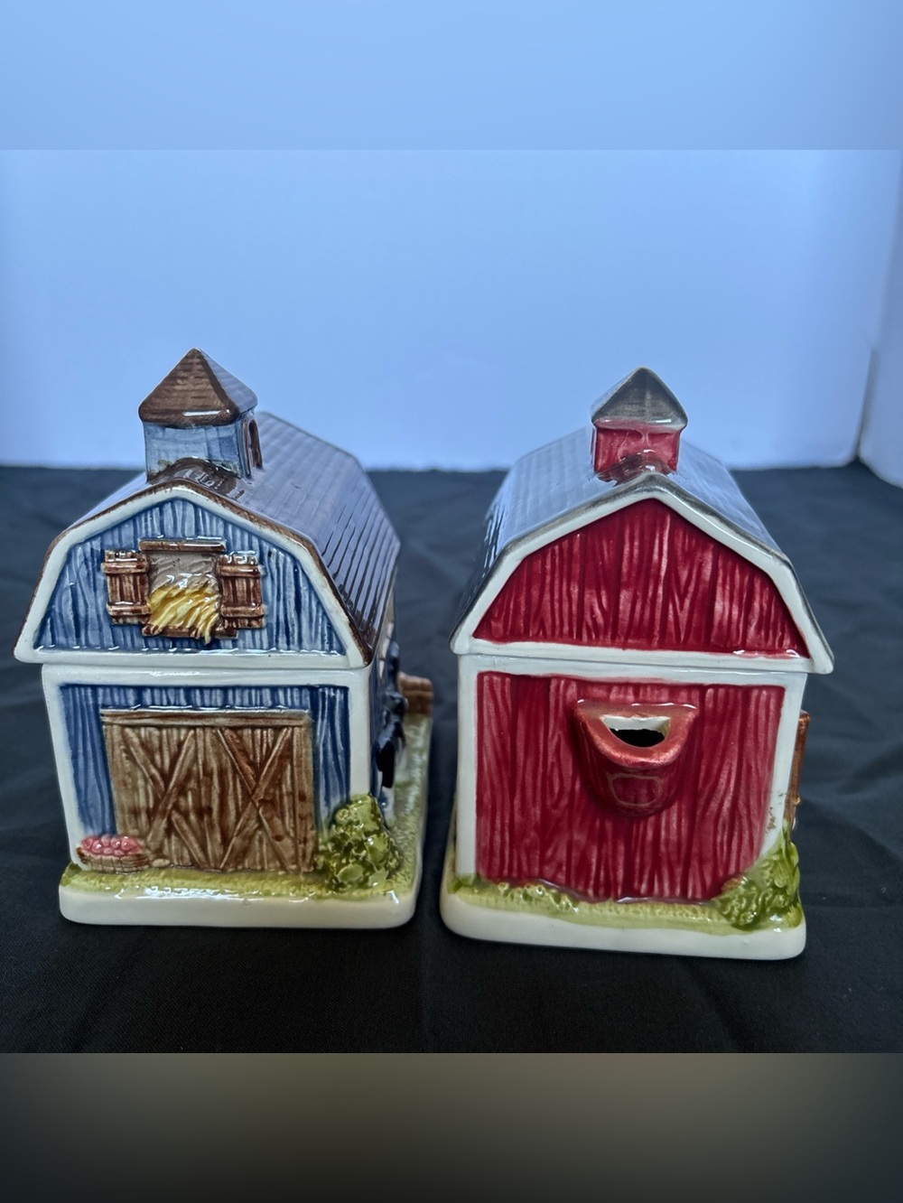 Ceramic Gibbson greeting company, sugar, and creamer set